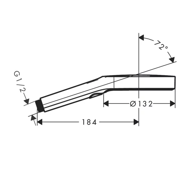 Para de dus Hansgrohe Rainfinity 130 bronz periat 3 tipuri de jet [2]