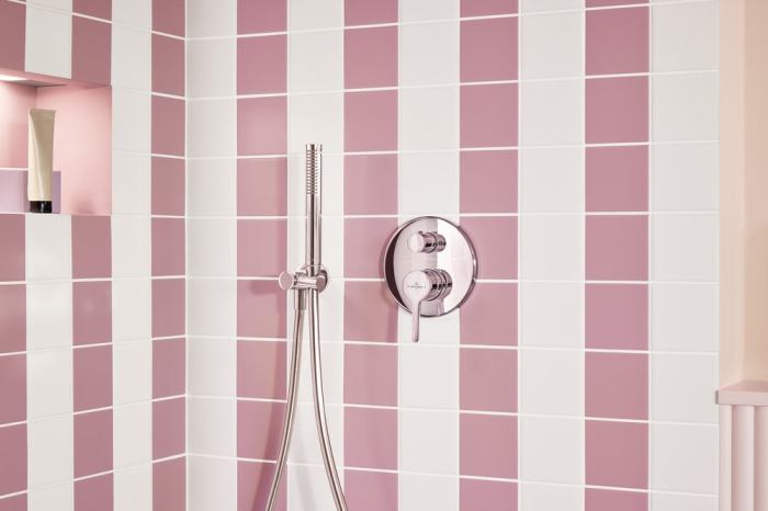 Para de dus Villeroy&Boch Verve crom lucios cu 1 functie [7]