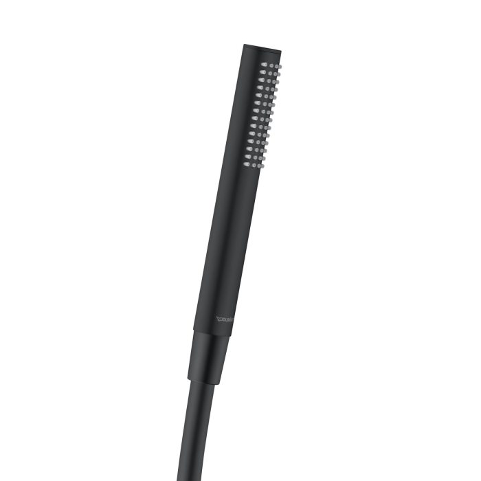 Para dus Duravit UV0640001046, 25 mm, 197 mm, 1 functii, 1/2 racord, sistem anticalcar, universal, Negru [2]