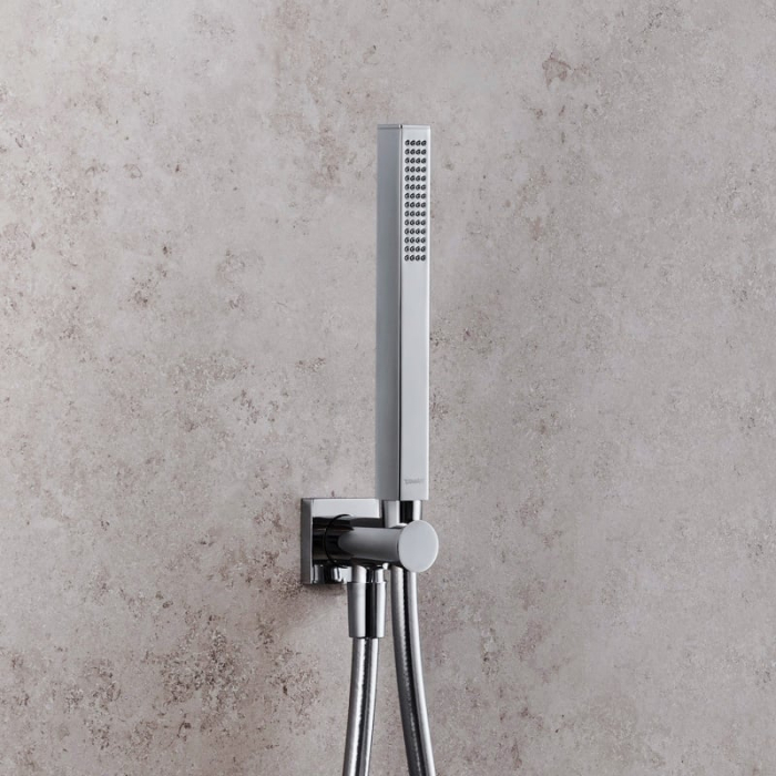 Para dus Duravit UV0642002010, 22 mm, 222 mm, 1 functii, 1/2 racord, sistem anticalcar, universal, Crom [4]