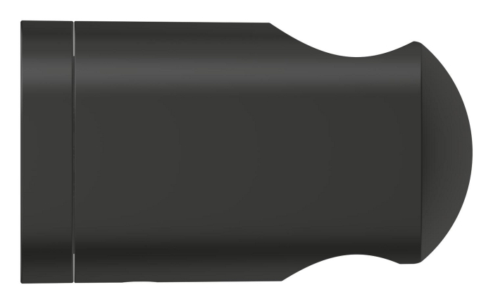 Para dus Grohe 279502431, 100 mm, 1.75 m, 230 mm, 2 functii, 1/2 racord, sistem anticalcar, universal, Negru [5]