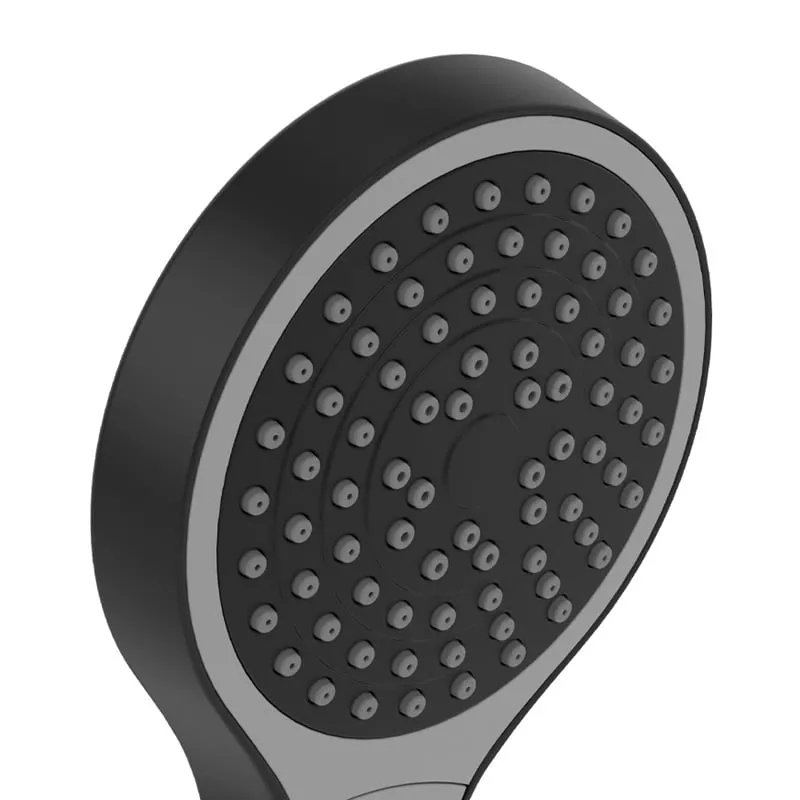 Para dus Villeroy and Boch Verve, 115 mm, 3 functii, mat, negru, TVS109001UK0K5 [3]