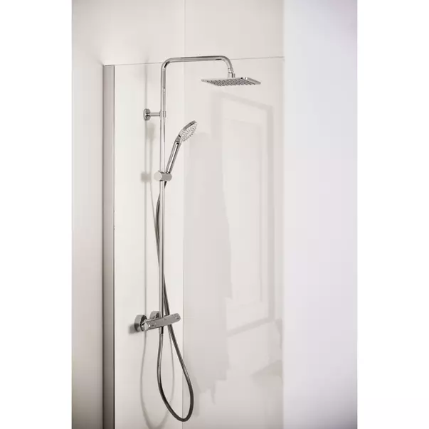 Paravan de dus tip Walk-in Ideal Standard i.life 120x200 cm sticla 8 mm argintiu [7]