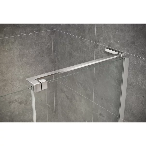 Paravan de dus tip Walk-in Mediterraneo Vario crom-transparent 120 cm sticla securizata 8 mm [2]