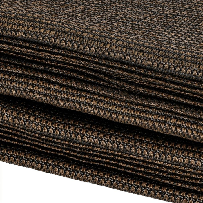 Paravan plasa umbrire pentru balustrada balcon, 95% umbrire, impermeabila, 500x100 cm, maro [25]