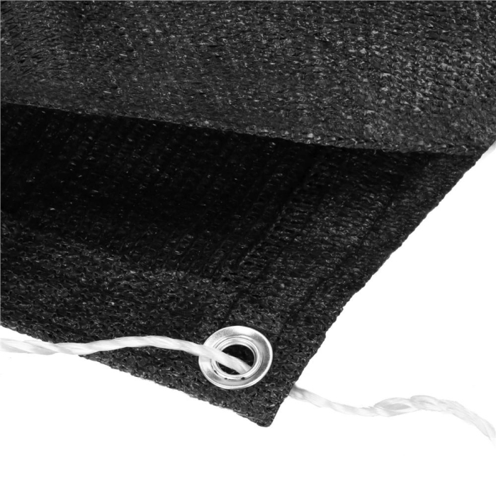 Paravan plasa umbrire pentru balustrada balcon, 95% umbrire, impermeabila, 600x100 cm, antracit [29]