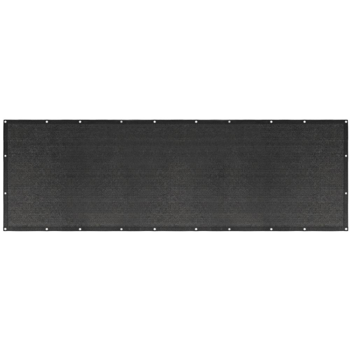Paravan plasa umbrire pentru balustrada balcon, 95% umbrire, impermeabila, 600x90 cm, antracit [21]