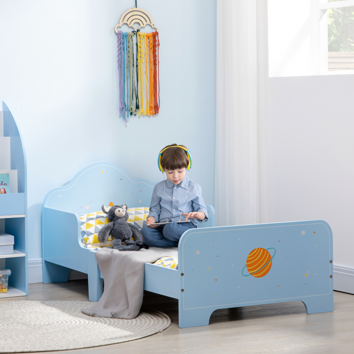  Pat Copii 3-6 Ani - Design Spatial, Albastru Deschis [2]
