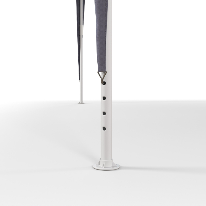  Pavilion de Gradina 3x3 m Pliabil si Portabil cu Acoperire Anti-UV, Albastru [9]