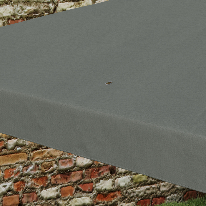 Pavilion  de Gradina 3x3 m Portabil cu Acoperire Anti UV, Gri [7]