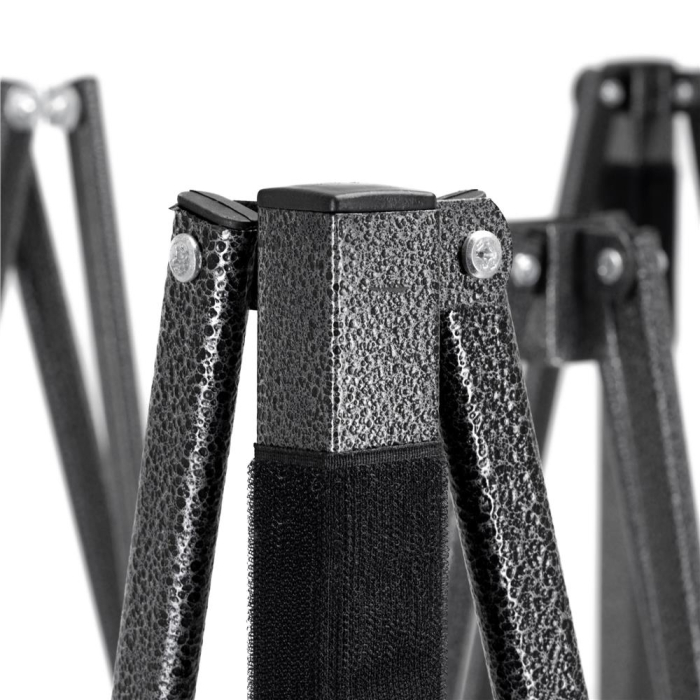 Pavilion pliabil gradina 3x3 m cu acoperis impermeabil si 3 pereti laterali, structura metalica, inaltime reglabila, negru [23]