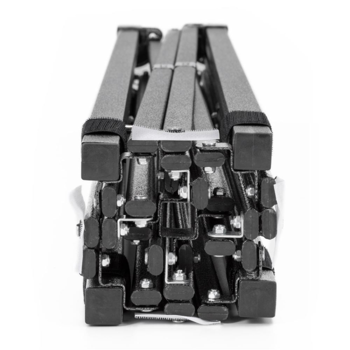 Pavilion pliabil gradina 3x3 m cu acoperis impermeabil si 3 pereti laterali, structura metalica, inaltime reglabila, negru [16]
