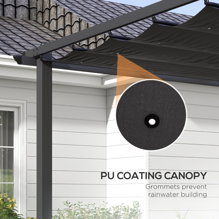  Pergola cu Acoperis Retractabil de 3 x 4 (m) [5]