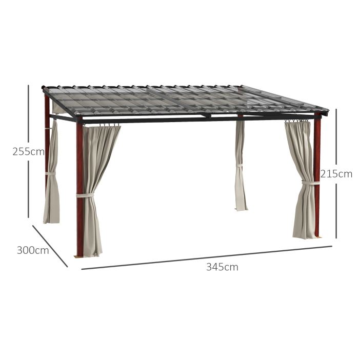  Pergola de Gradina cu Pereti Laterali [3]