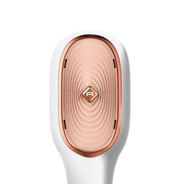 Perie de par reparatoare cu abur Rowenta Hair Therapist™ CF9920F0, 165 W, tehnologie Thermal Care, invelis Keratin, oprire automata, afisaj LED, alb [11]