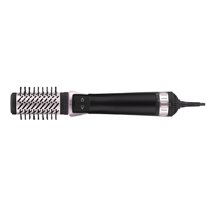 Perie rotativa Rowenta Brush Activ' Dry & Style CF9550F0, 1000 W, generator de ioni, jet de aer rece, inel de agatare, negru [6]