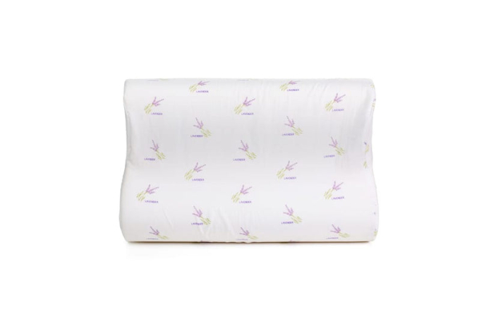 Perna Brius Ergonomica, Microfibra super soft, Umplutura perna, Burete memory foam, Burete Memory Lavender, 40x60 [3]