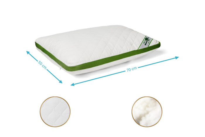 Perna Brius Matlasata Air Soft, 50x70, Banda climaterica (Air Mesh), 50x70 [4]
