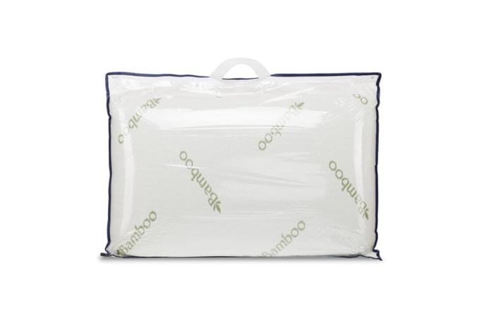 Perna Brius Memory Tricot Bamboo, Tricot 99% poliester, 1% fibre de bambus, Umplutura perna, Burete memory foam, 40x70 [3]