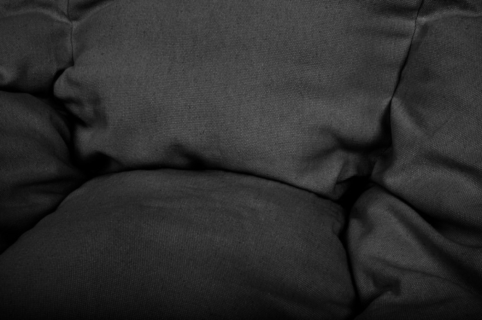 Perna pentru scaun rotund tip leagan suspendat, dimensiune XXL, negru [2]