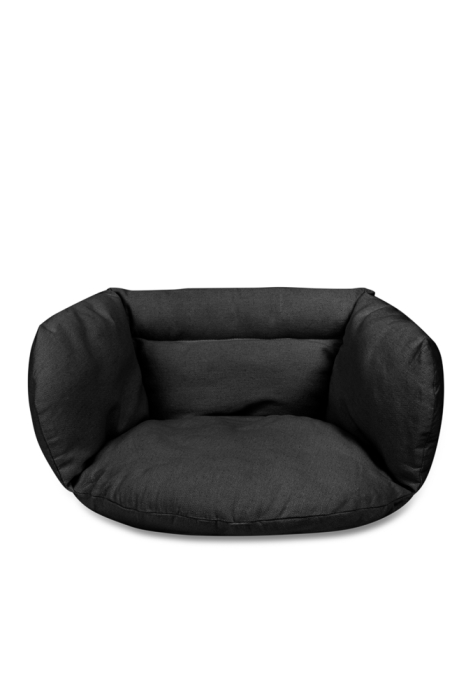 Perna pentru scaun rotund tip leagan suspendat, negru [7]