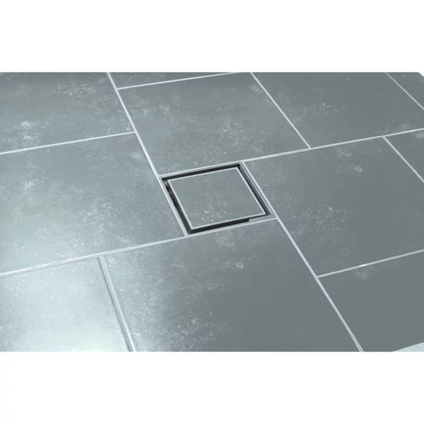 Piesa superioara Kessel faiantabila 11 cm, rama inox [3]