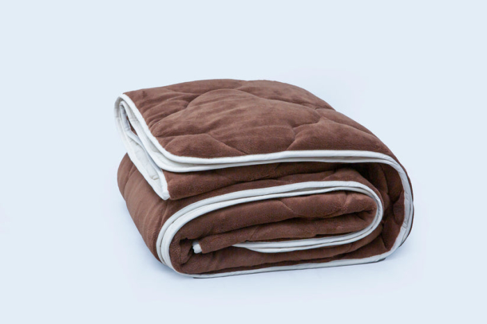 Pilota Brius De Iarna, Microfibra tip coral fleece, Umplutura pilota, Fibre de silicon 300 gr/mp, Cappuccino [2]