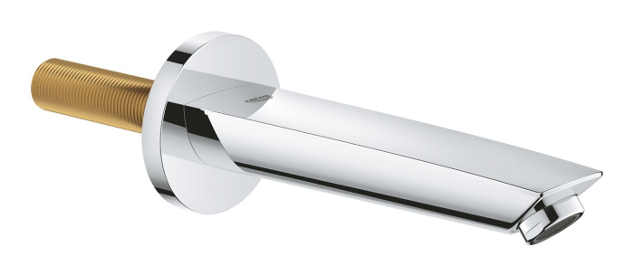 Pipa cada Grohe 13448003, 171 mm, 68 mm, 1/2 diametru conexiune, pe perete, aparent, eurosmart gama, Crom [4]