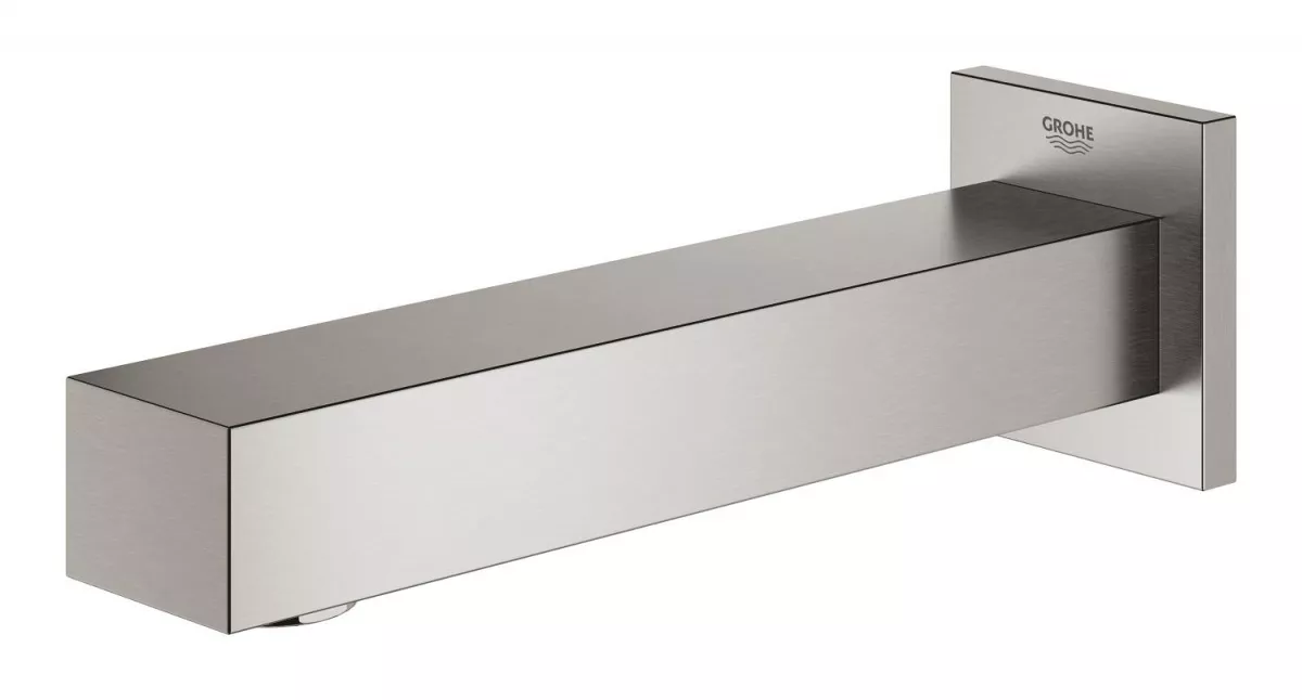 Pipa cada Grohe Eurocube, incastrata, 170 mm, mat, otel satinat, 13303DC0 [3]