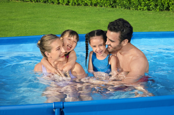 Piscina cadru metalic Bestway, 259x170x61 cm, 2.300 litri [4]