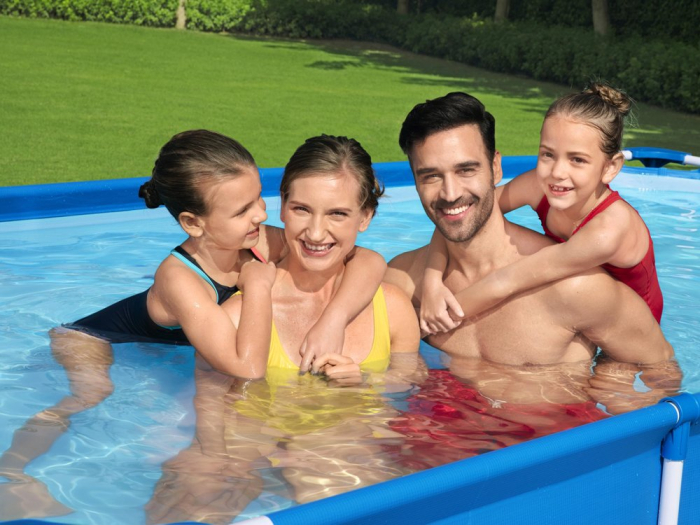 Piscina cadru metalic Bestway 56424, 400x211x81 cm, 5.700 litri, cu toate accesoriile [9]