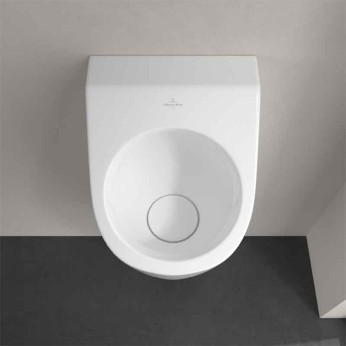 Pisoar Villeroy&Boch, Architectura, cu aspirație, alimentare din spate, alb alpin [8]