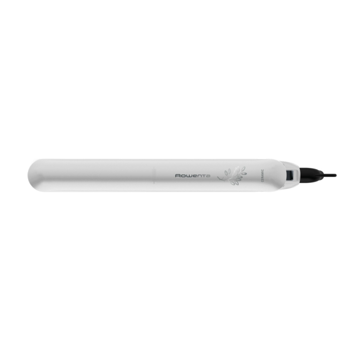 Placa de par Rowenta Easyliss Pure Collection SF1628F0, 200°C, invelis Ceramic Tourmaline, placi flotante, functie Straight & Curl, alb & gri [12]