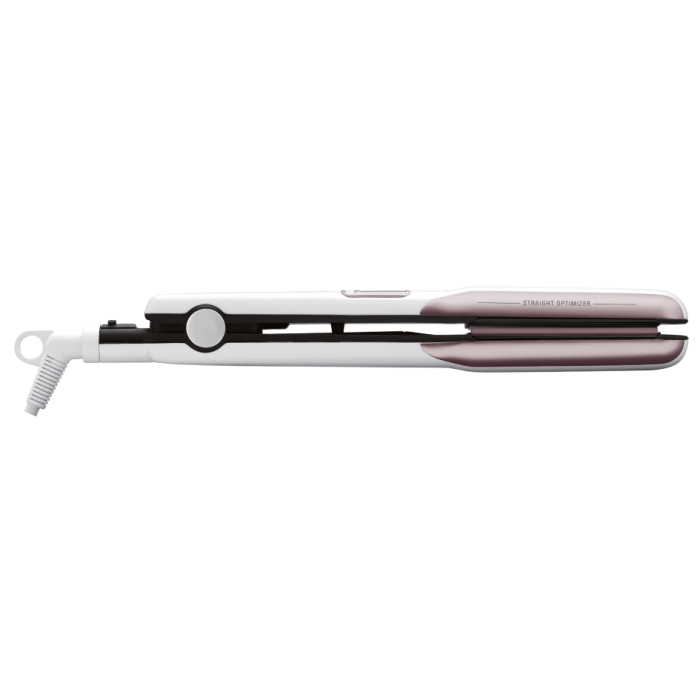 Placa de par Rowenta Premium Care Liss & Curl SF7660F0, reglare temperatura 130 - 200°C, LCD, invelis keratina, incalzire in 30s, alb & roz [3]