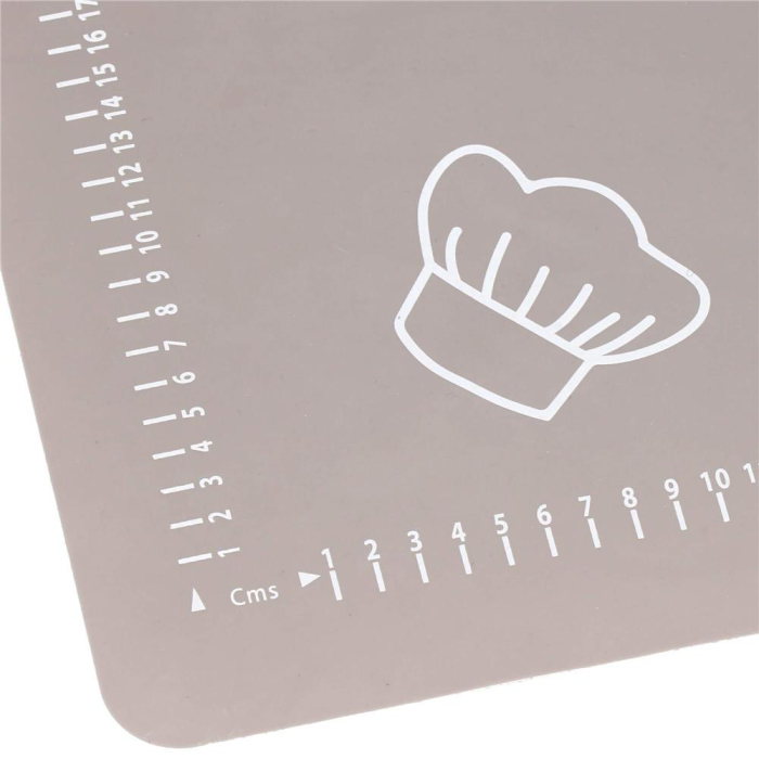 Plansa din silicon alimentar de framantat aluat, rezistenta la temperaturi ridicate, 65x45cm, gri [12]