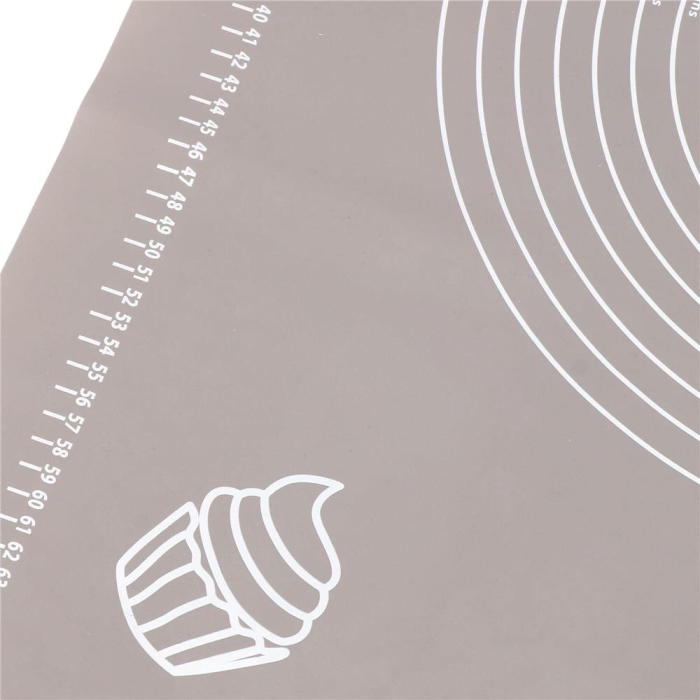 Plansa din silicon alimentar de framantat aluat, rezistenta la temperaturi ridicate, 65x45cm, gri [11]