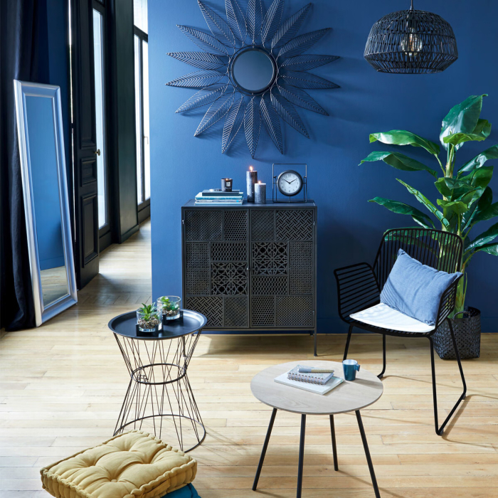 Planta artificiala bananier cu ghiveci, frunze EVA/PE bogate, aspect tropical exotic, fara intretinere, 116x116x168 cm, verde [4]