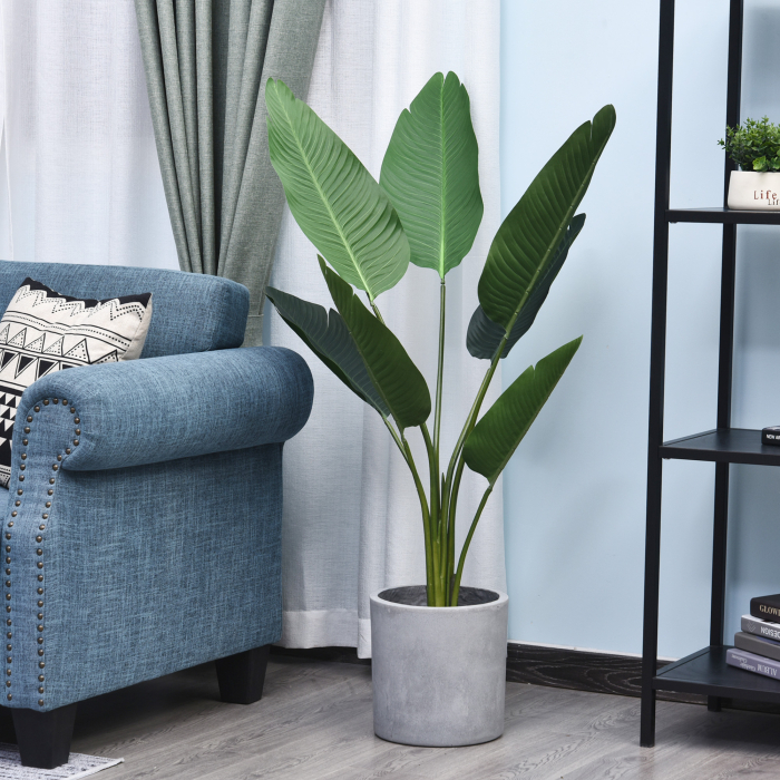  Planta Artificiala Strelitzia - 120 cm pentru Interior/Exterior [7]