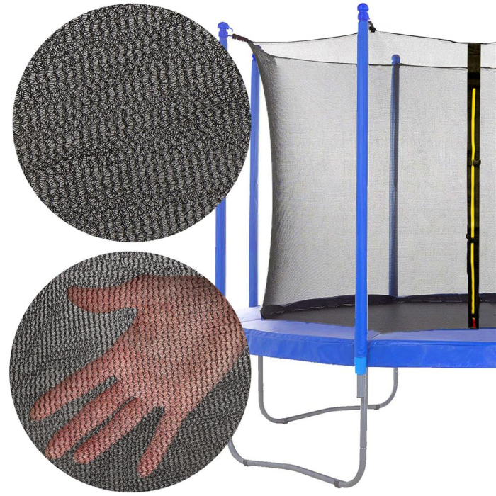 Plasa de siguranta si protectie trambuline, 366cm cu 8 stalpi interiori [9]