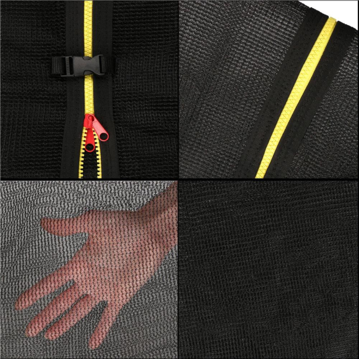 Plasa de siguranta si protectie trambuline, 366cm cu 8 stalpi interiori [6]