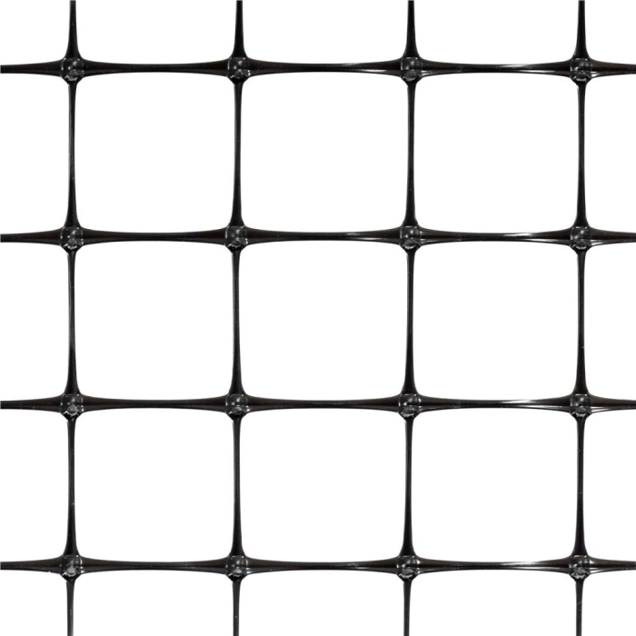 Plasa gradina anti daunatori si cartite, 45g/m2, 2x100 metri, ochiuri 16 mm, negru [26]
