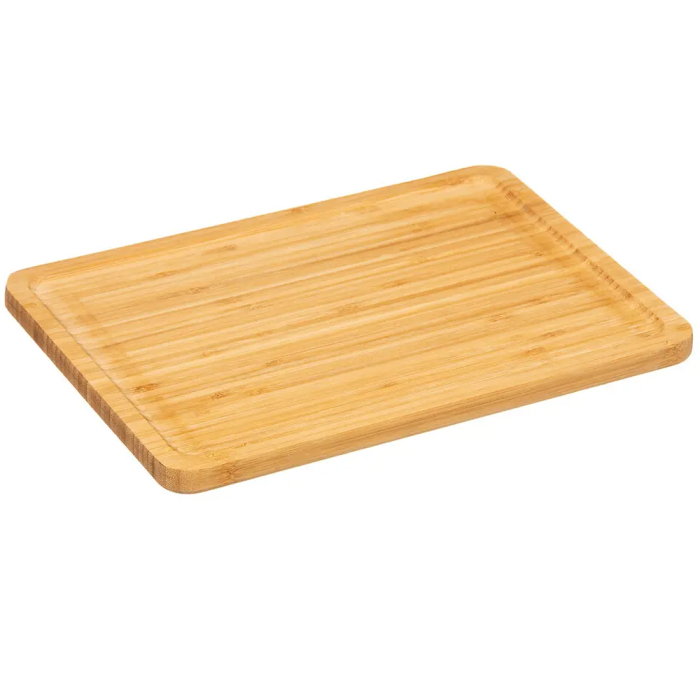 Platou servire Atmosphera din bambus, 28x20 cm, maro natur [1]