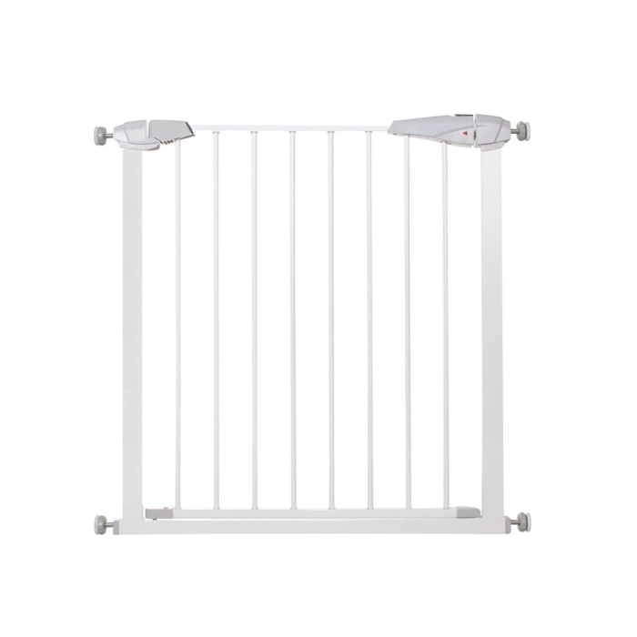 Poarta de siguranta Safety Gate pentru scari, ajustabila 104-113 cm, din otel, alba [3]