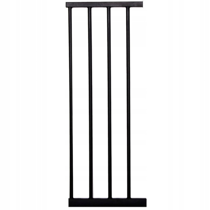 Poarta de siguranta Safety Gate pentru scari, ajustabila 111-117 cm, din otel si lemn, negru maro [8]