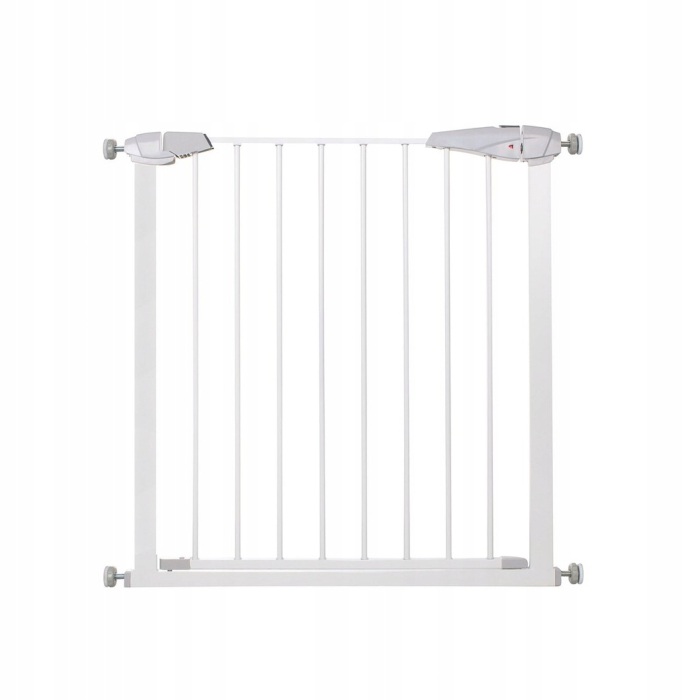 Poarta de siguranta Safety Gate pentru scari, ajustabila 111-120 cm, din otel, alba [5]