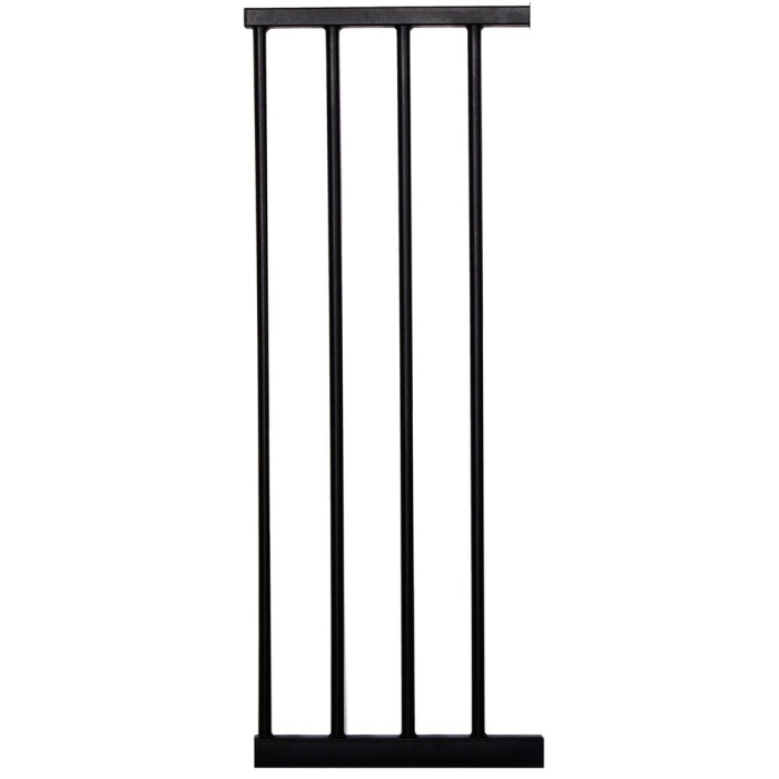 Poarta de siguranta Safety Gate pentru scari, ajustabila 117-124 cm, din otel, neagra [10]