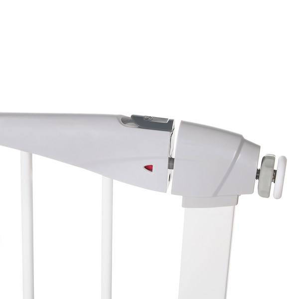 Poarta de siguranta Safety Gate pentru scari, ajustabila 132-141 cm, din otel, alba [6]