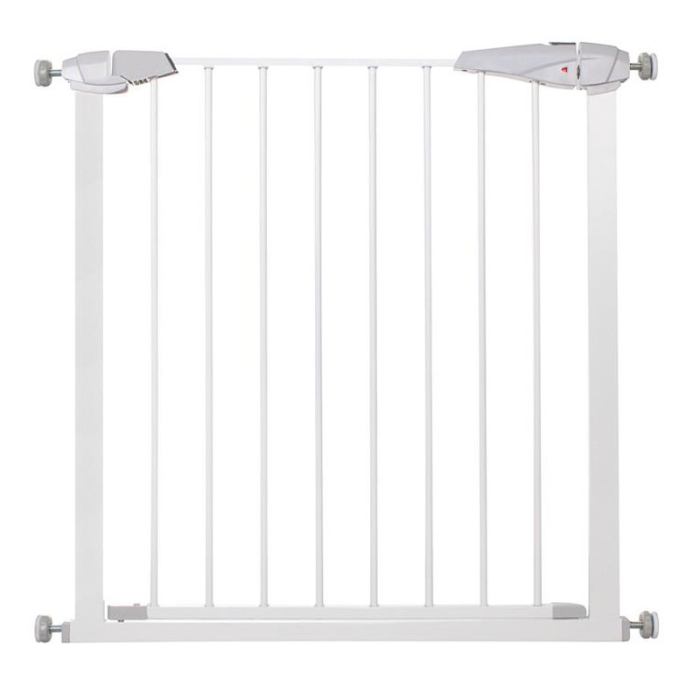Poarta de siguranta Safety Gate pentru scari, ajustabila 76-85 cm, din otel, alba [1]