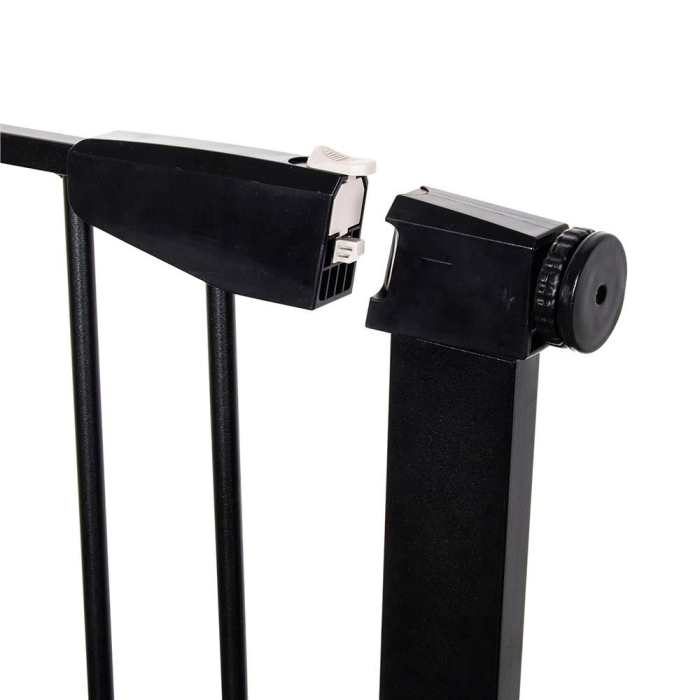 Poarta de siguranta Safety Gate pentru scari, ajustabila 83-89 cm, din otel, neagra [11]