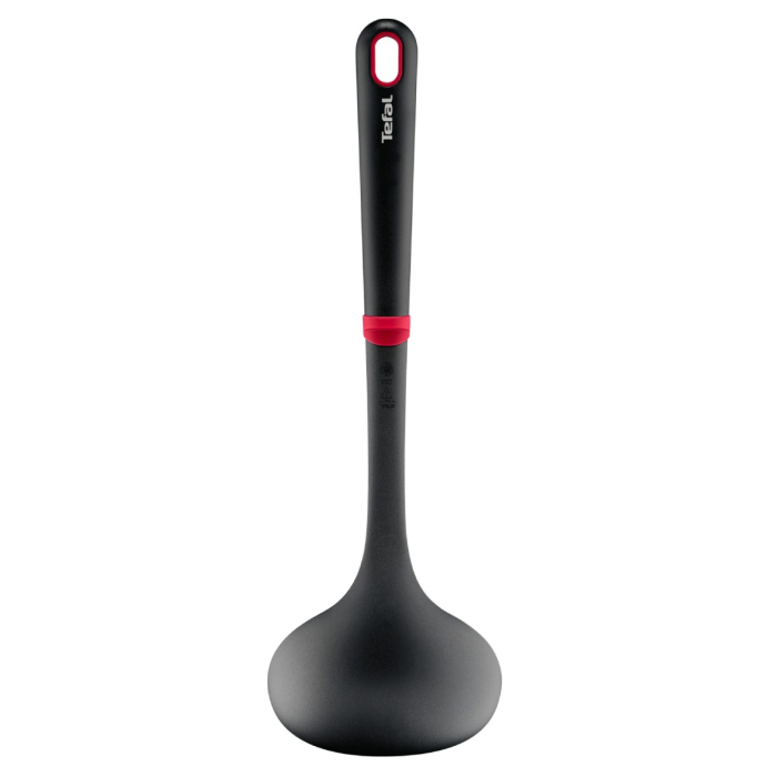 Polonic Tefal Ingenio+ K1980434, rezistenta la temperaturi inalte, compatibilitate cu masina de spalat vase, plastic, negru & rosu [10]